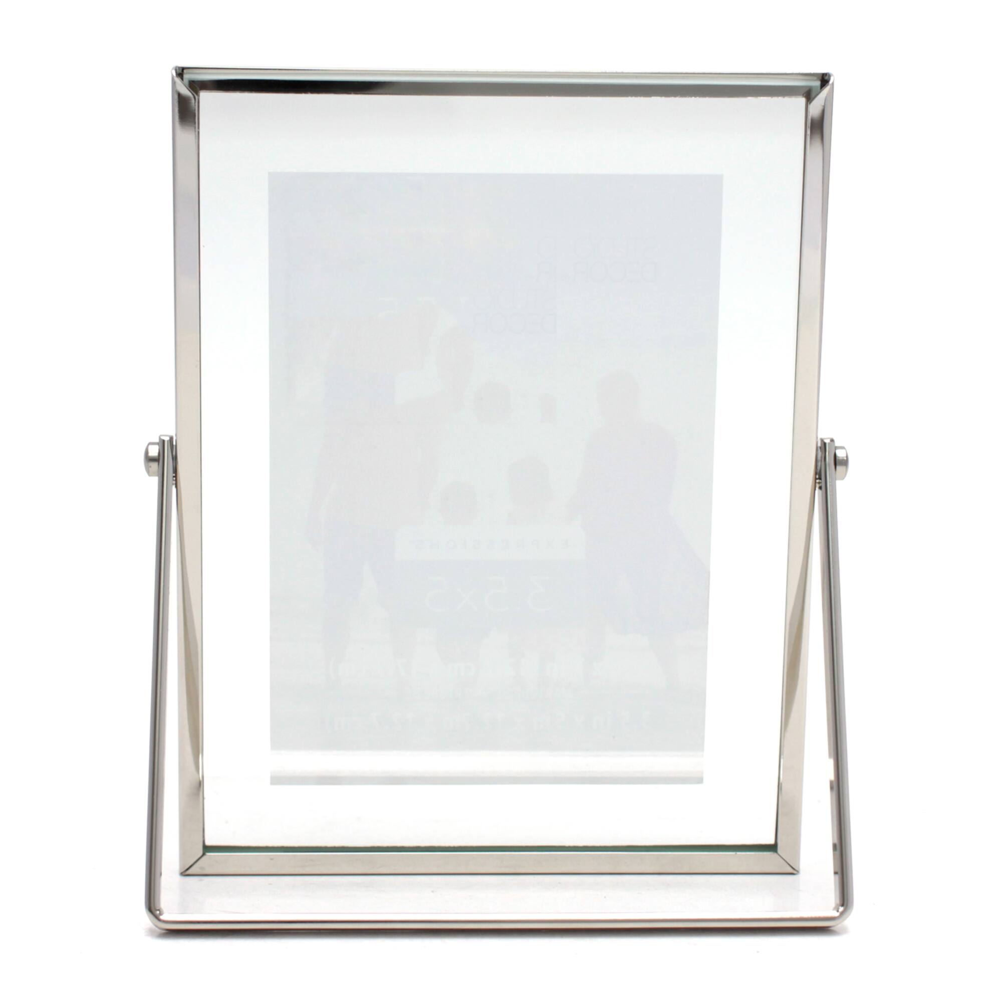 Expressions™ Silver Metal Tabletop Float Frame by Studio Décor